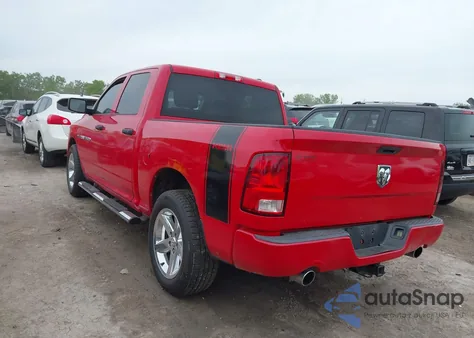 2012 Ram 1500 St from USA, damaged, VIN 1C6RD6KT1CS331711